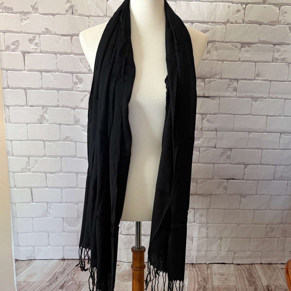 Chic Black Women's Scarf